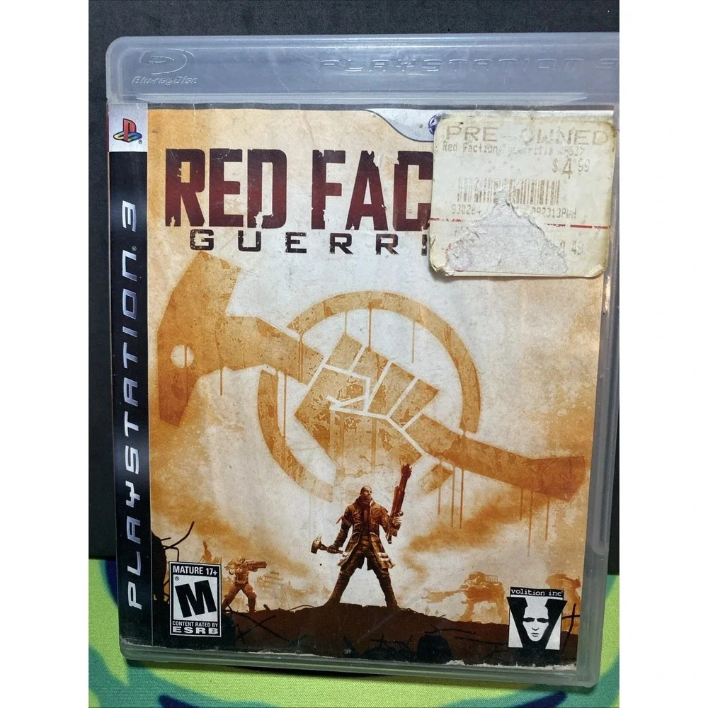 Red Faction: Guerrilla (Sony PlayStation 3 PS3, 2009) Complete with Manual